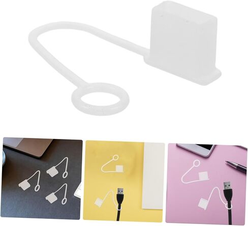 Popetpop 30pcs Cover Cover Cover Cover Cops Type Silicone Dust Plugs لشحن المنافذ حماية مرنة ودائمة لواجهات USB متوافقة مع محركات الأقراص الفلاش والأجهزة المحمولة in Saudi Arabia