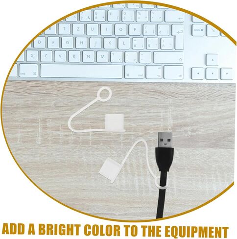 POPETPOP 30pcs USB Port Cover Caps Type Silicone Dust Plugs for Charging Ports Flexible and Durable Protection for USB Interfaces Compatible with Flash Drives and Mobile Devices in Kuwait