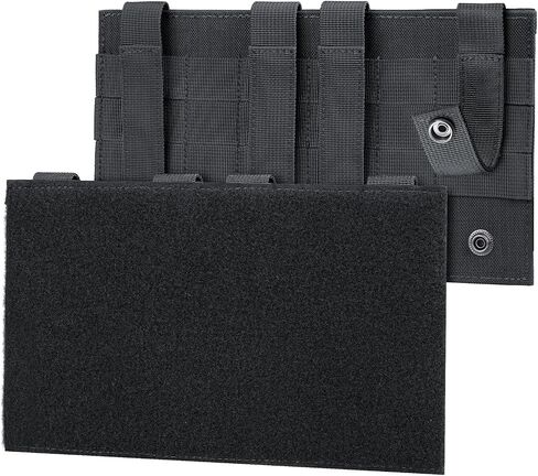 Molle Hook&Loop Panel, Mounting Placard Platform for Hook-Backing Pouch,Tactical Molle Attachment for Morale Patch and Backpack Accessories(10″x 6″, 1Pcs) in Kuwait