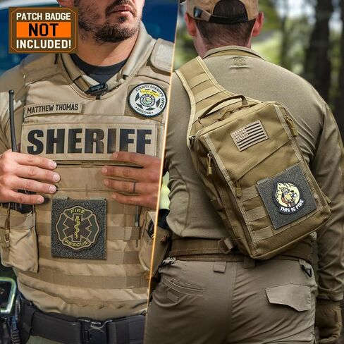 2/4 Pcs Molle Patch Panel Hook&Loop Molle Accessories | 2/4 Pcs Tactical Hook&Loop Adapter Panel Morale Patch Board for Molle Accessories Plate Vest Carrier and Backpack 4"X4" in Saudi Arabia