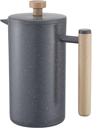 Vevor French Press Coffee Maker ، 51 أونصة 1.5 لتر من الصلب غير القابل للصدأ ، صانع شاي صانع شاي مع مرشح ، جدار كبير مزدوج معزول الفرنسية المشروب البارد للتخييم المطبخ منزل السفر ، والفضة in Kuwait