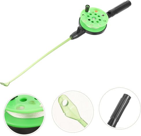 Portable Fishing Rod Durable Angling Pole for Boys Convenient Plaything for Ice Lightweight Easy to Carry in Saudi Arabia