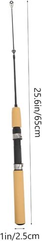 Upkoch Ultra Short Portable Portable Rod Rod Boy Lightweight Fishing Poer لاستخدام في الهواء الطلق مصنوعًا للتصميم الصديق للتصميم المضغوط والقوي in Kuwait