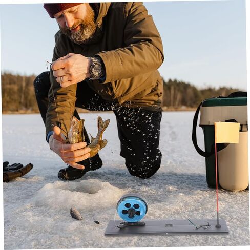 Totority Portable Telescopic Ice Fishing Rod Set Lightweight Fishing Tool Ice Reel for Crappie Trout Perch Anglers in Saudi Arabia