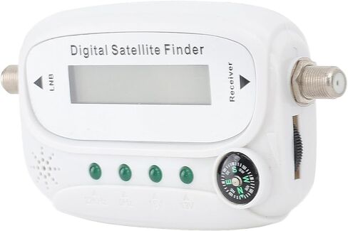عداد مكتشف الأقمار الصناعية الرقمية مع البوصلة و Buzzer لـ DirectV FTA in Saudi Arabia