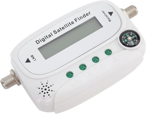 عداد مكتشف الأقمار الصناعية الرقمية مع البوصلة و Buzzer لـ DirectV FTA in Saudi Arabia