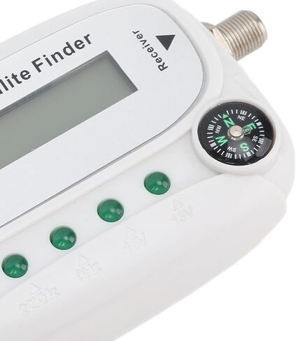 عداد مكتشف الأقمار الصناعية الرقمية مع البوصلة و Buzzer لـ DirectV FTA in Saudi Arabia