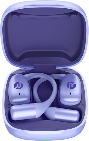 Raycon Essential Open Open Ambuds-Wireless Wireless Open Bluetooth 6.0 سماعات الرأس ، ووزن خفيف للغاية ، وتصميم خطاف الراحة ، ومقاومة للماء IPX5 ، وعمر البطارية 36 ساعة (أسود) in Saudi Arabia