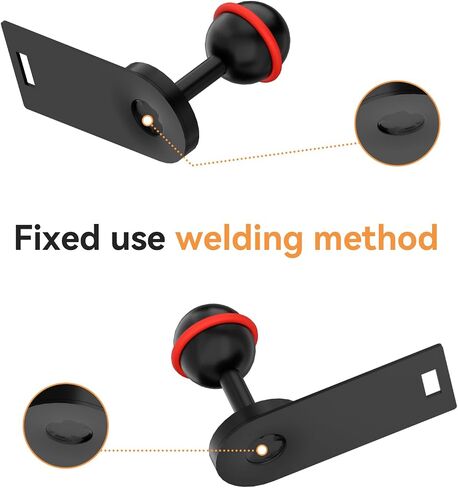Radar Detector Mount, Aluminum Rearview Mirror Rod Radar Bracket, Suitable for Uniden Radar Model in Saudi Arabia