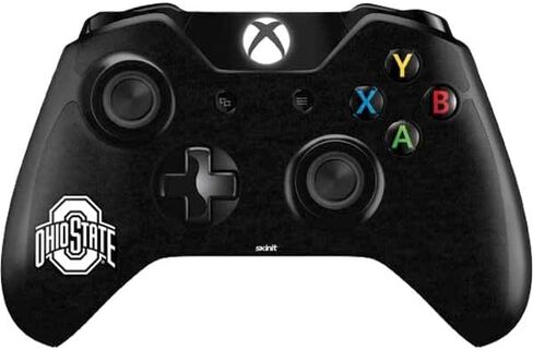 Skinit Decal Gaming Skin Compatible with Xbox One Controller - Officially Licensed Ohio State University OSU Ohio State Black Design in Saudi Arabia