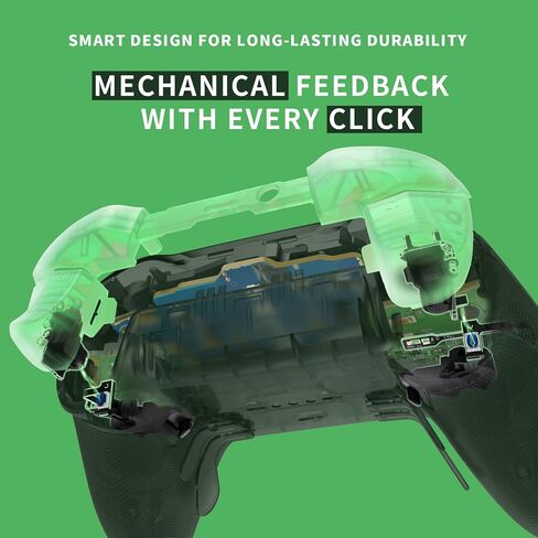 أزرار توقف Hairy Clicky Clicky Trigger لـ Xbox Elite Series 2 أزرار كتف وحدة تحكم ، مفاتيح اللمس المريح LT RT Mouse Clicky Kit لـ Xbox Elite Series 2 Core Controller (Model 1797) in Saudi Arabia
