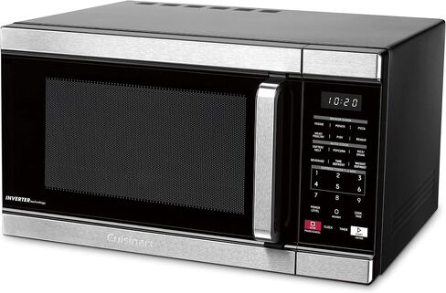 CUISINART CMW -110FR فرن ميكروويف مستشعر الرطوبة من الفولاذ المقاوم للصدأ - تم تجديده معتمد in Kuwait