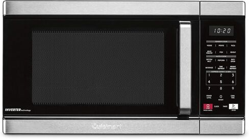CUISINART CMW -110FR فرن ميكروويف مستشعر الرطوبة من الفولاذ المقاوم للصدأ - تم تجديده معتمد in Kuwait