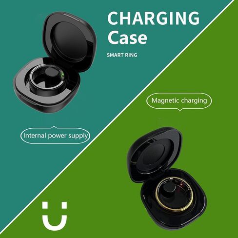Compatible for Herz P1 Smart Ring Rapid Charging Case, Magnetic Smart Ring Charging Case Charging Box Small Portable Charger for Smart Rings(Magnetic Case. Not Wireless Charging!) in Saudi Arabia