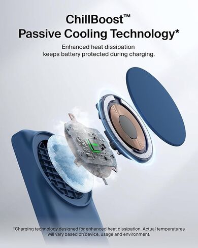Belkin Magsafe Charger متوافق ، محطة شحن 2-in-1 ، QI2.2 25W Dock الشاحن اللاسلكي المغناطيسي ، حامل قابلة للطي ، مع منفذ USB-C 5W ، لـ iPhone 16/15/14 ، AirPods (محول 45 واط) in Saudi Arabia