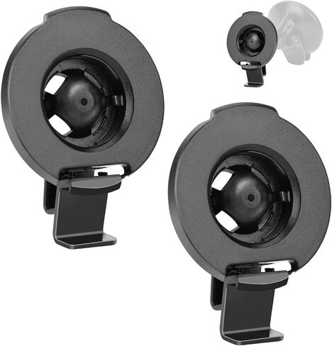 Garmin Accessories GPS Bracket Cradle Mount متوافق مع Garmin Nuvi 42LM 44 52LM 54 55LMT 56 58 2407 2408 2447 2448 2467 2497 2507 2508 2547 2548 2557 2567 2577 NUVI (2 pack) in Kuwait