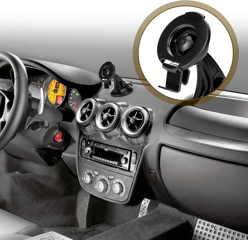 Garmin Accessories GPS Bracket Cradle Mount متوافق مع Garmin Nuvi 42LM 44 52LM 54 55LMT 56 58 2407 2408 2447 2448 2467 2497 2507 2508 2547 2548 2557 2567 2577 NUVI (2 pack) in Kuwait