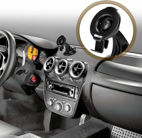 Garmin Accessories GPS Bracket Cradle Mount متوافق مع Garmin Nuvi 42LM 44 52LM 54 55LMT 56 58 2407 2408 2447 2448 2467 2497 2507 2508 2547 2548 2557 2567 2577 NUVI (2 pack) in Kuwait
