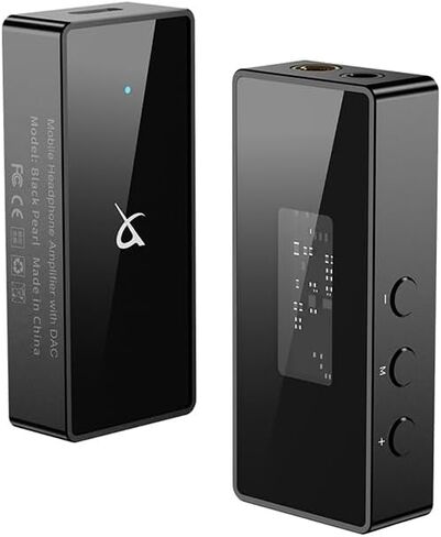TRN Black Pearl Portable Hi-Fi Digital Audio Decoder 3.5+4.4 Output Dual CS43131 PCM 384kHz 32Bit DSD256 DAC Headphone Amplifier in Saudi Arabia