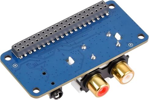 PCM5122 HIFI I2S DAC Sound Card Audio Audio متوافق مع Raspberry PI 5/4B/3B+/3B/PI Zero W/Zero 2W/PICO W/PICO 2W ، ترميز/decoding ستيريو ، in Saudi Arabia