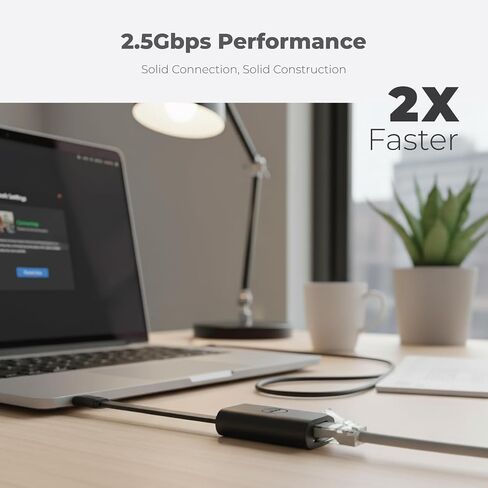 Dell USB-C إلى محول Ethernet 2.5 جيجابايت في الثانية in Saudi Arabia