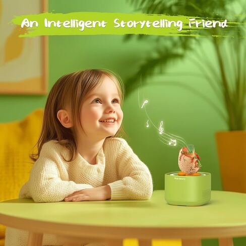 AI Ai Children Storysing Machine - مشغل صوت تفاعلي ، يجمع بين الرفقة والتعليم ، مثالي لرواية القصص ، وقت النوم ، التعلم ، السفر ، واللعب ، هدية مفضلة للأطفال in Saudi Arabia