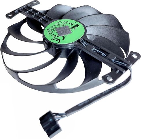 95mm 12V الرسومات بطاقة التبريد مروحة T129215BU CF1012D FDC10U12D9-C الاستبدال/التوافق مع ASUS PHOENIX GTX 1650 RTX 3050 3060RX 6400 in Saudi Arabia