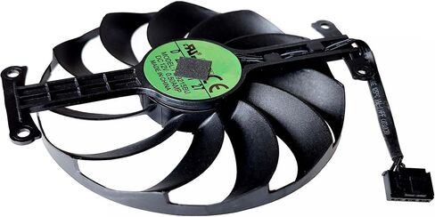 95mm 12V الرسومات بطاقة التبريد مروحة T129215BU CF1012D FDC10U12D9-C الاستبدال/التوافق مع ASUS PHOENIX GTX 1650 RTX 3050 3060RX 6400 in Saudi Arabia