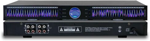 22 Band Audio Equalizer ، يعادل المعادل الرسومي Stereo HIFI مع 10 تأثيرات مسبقًا ، وقناة ثنائية القناة 1U حامل ، تقليل الضوضاء التلقائي ، المعادل الرقمي الصوتي لتسجيل استوديو in Kuwait