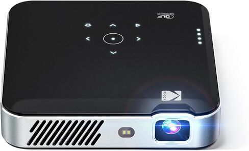 Kodak Luma 500 Mini Projector | 1080p Full HD Portable Outdoor Projector with Wi-Fi, Bluetooth, HDMI & USB | Google TV 11.0 OS, Netflix Certified, Chromecast Built-In, Black, 150 in Saudi Arabia
