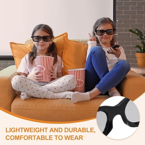 نظارات عرض ثلاثية الأبعاد Meccanixity ، نظارات ثلاثية الأبعاد دائرية سلبية لـ Anaglyph السينمائية السينمائية. in Saudi Arabia