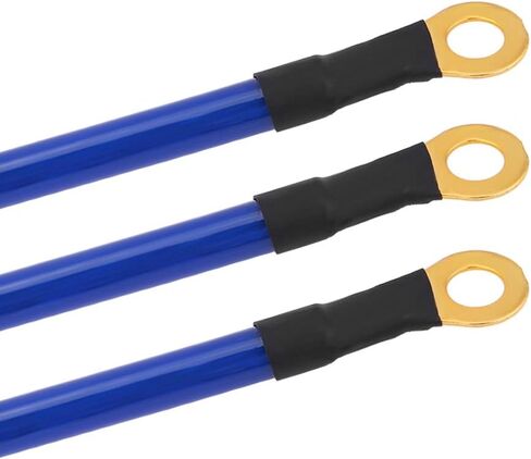 5PCS Ground Wire, Universal Car Grounding Kit, 5-Point Auto Car Earth Cable, PVC Car Grounding Wire Kit Accessories, Engine Earth Cables Automotive Replacement Parts (Blue) in Saudi Arabia