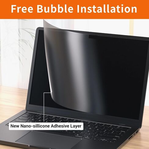 2 حزمة 14 بوصة محمولة محمول واقي شاشة الضوء الأزرق ، واقي شاشة الكمبيوتر متوافق مع Chromebook HP Pavilion Asus Dell Acer Lenovo Thinkpad Samsung Toshiba 16: 9 نسبة العرض إلى الارتفاع ، واقي Buescreen مضاد للهراء لحماية العيون لحماية العيون in Kuwait