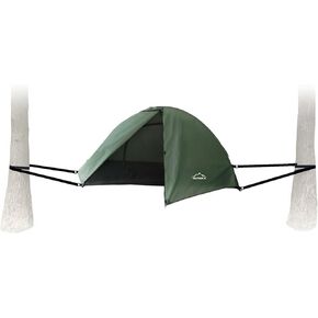 Lay Flat Hammock Tent - Waterproof Hammocks Tents for Camping with Mosquito net - Ultra Light Rain and Fly Proof Sleeping shelter Hybrid Hammok for Adults - All Weather and Seasons in Saudi Arabia