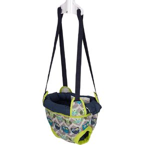 Evenflo Exersaucer Baby Hanging Clampable Doorway Jumper with 4 Removable Toys, Peek a Boo Flip -Book, and Mirror, Sweet Skies in Saudi Arabia