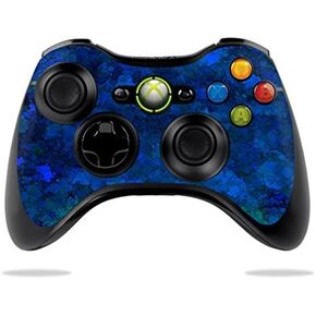 Mayyskins Skin متوافق مع Microsoft Xbox 360 Controller - Blue Ice | غلاف الالتفاف الواقي ، الدائم ، والفريد من نوعه | من السهل تطبيق الأنماط وإزالتها وتغييرها | صنع في الولايات المتحدة in Kuwait