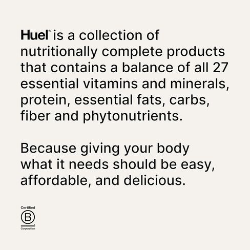 Huel Daily Greens Bottle | BPA Free | Clear with a White Lid | Fill line guide for perfect Measurements | Dishwasher Friendly | 13.5oz in Saudi Arabia