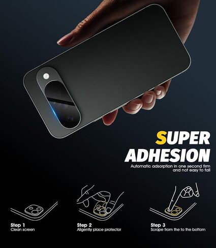 Orzero (3 Pack) Camera Lens Protector متوافق مع Google Pixel 10 (ليس لنموذج Pro/XL) ، واقي من الزجاج المقسّر في حالة حامي De Cámera in Saudi Arabia