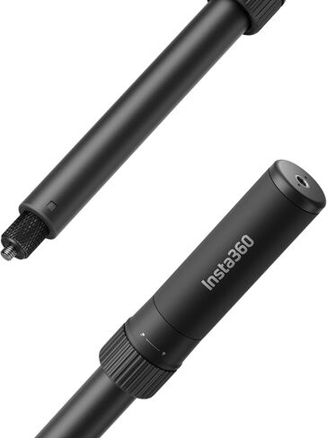 insta360 bullet time shelpie stick 2.0 ، 2-in-1 مقبض وقت الرصاص وعصا شخصية غير مرئية ، متوافقة مع Insta360 x5 ، x4 ، x3 ، واحد x2 ، واحد روبية ، واحد x ، واحد r in Saudi Arabia