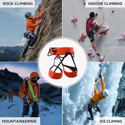 Kailas Kids Rock Climbing تسخير حزام سلامة الطفل تسلق الحزام معدات قابلة للتعديل لخفيفة الوزن المبتدئين المبتدئين الشباب in Kuwait