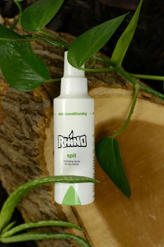Rhino Skin Solutions Spit Hydrating Spray – Aloe-Based, Non-Greasy Skin Conditioner for Climbers – Fast-Absorbing Moisture Support, 8 oz in Saudi Arabia
