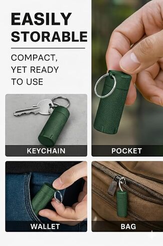 حالة واقي key-key-keykain Yubikey لـ 5/5C NFC-تخزين آمن مفتاح واحد ، مقاوم للماء ومقاومة للخدش لـ Everyday Carry (أسود) in Kuwait