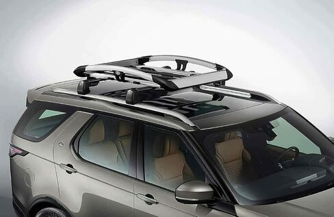 Aluminum Roof Rack for Discovery 5 L462 2017-2024 crossbars for Secure Luggage Cargo Storage Durable for Travel Adventures Sliver(4PCS) in Saudi Arabia