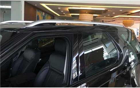 Aluminum Roof Rack for Discovery 5 L462 2017-2024 crossbars for Secure Luggage Cargo Storage Durable for Travel Adventures Sliver(4PCS) in Saudi Arabia