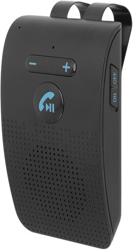 مكبر صوت مكبر الصوت Sundphone Sun Visor Mp3 مكبر الصوت مع مشبك الظهر يدعم اتصال الهواتف المحمولة المزدوجة للقيادة الآمنة in Saudi Arabia