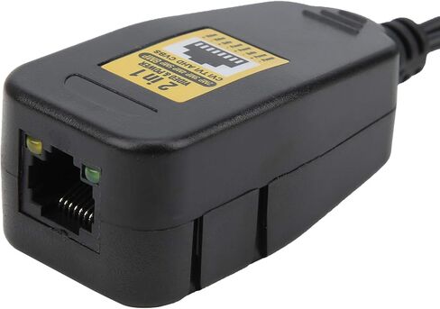 Amako 4PCS HD Video Balun مجموعة لـ CCTV ، CVI TVI AHD CVBS ، 12V 48V ، حماية تيار عابرة الرعد ، ملحقات نظام أمن الإسكان ABS ABS in Kuwait