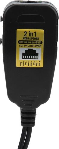 Amako 4PCS HD Video Balun مجموعة لـ CCTV ، CVI TVI AHD CVBS ، 12V 48V ، حماية تيار عابرة الرعد ، ملحقات نظام أمن الإسكان ABS ABS in Kuwait