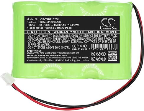 VI VINTRONS Battery for Yamaha PRCX, QRCX, RCX142, RCX143, RCX144, RCX40 Robot Controllers, KS4-M53G0-101, in Saudi Arabia