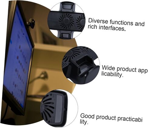 Garneck 1pc Cooling Fan Bracket for Temperature Control Gamer Cooling Fan Stand Console Accessory for Enhanced Performance and Safety in Saudi Arabia
