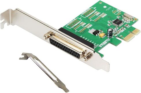 PCIe to DB25 بطاقة توسيع المنفذ الموازية-واجهة طابعة LPT من الدرجة الصناعية | WCH382L رقاقة | متوافق مع PCIE X1/X4/X8/X16 | يتضمن قوسًا منخفضًا in Saudi Arabia